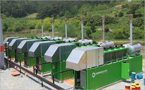 메탄가스 발전플랜트 01