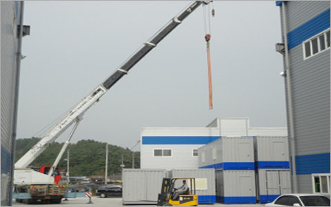 Installation and Packing of Packaged Type Electric Unit 03